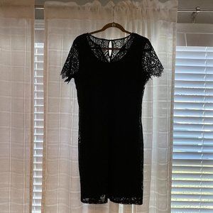 PRICE DROP!  C-Wonder Black Lace Dress Size 6